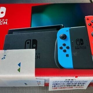 新品未開封　ニンテンドースイッチ本体 ネオンブルー ネオンレッド