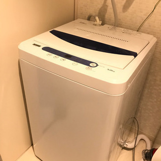 洗濯機 (5kg) ヤマダセレクト YWM-T50G1