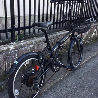 ◉CHEVROLET・20インチ・シボレー 折りたたみ自転車・シマノ6段変速