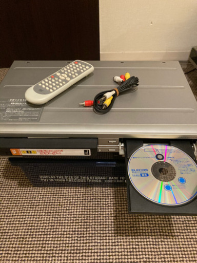 DXアンテナ　DVR-120V　VHS→DVDレコーダー　ボタン一つでダビング可