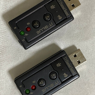 USBオーディオインターフェース 変換アダプタ　2個セット