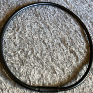 テラヘルツ分光照射ゴム製ネックレス