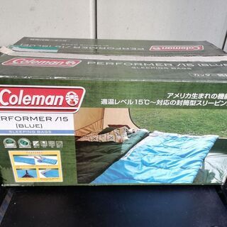 【111706】コールマン　Coleman　シュラフ　寝袋　中古...