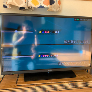 SHARP 液晶カラーテレビ　AQUOS LC-40H11