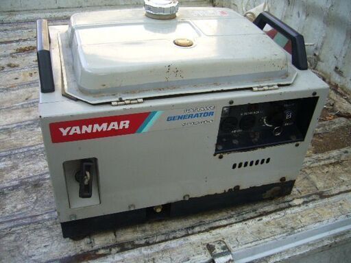 ヤンマー発電機セル付YSG１１００SS－E完全整備品高知県限定サイレント仕様６か月保証定価２２万円