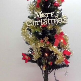 JM8983)クリスマスツリー 120cm 室内用 電飾 星など...