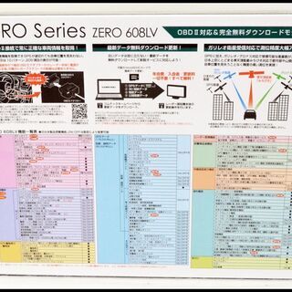未使用 コムテック ZERO 608LV レーザー＆レーダー探知機