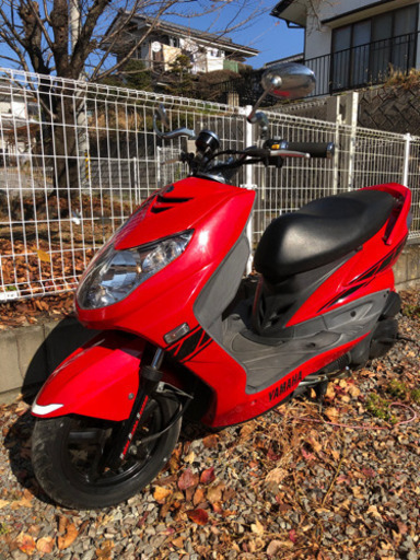 ヤマハ シグナス125cc SE44J 2012年 レッド