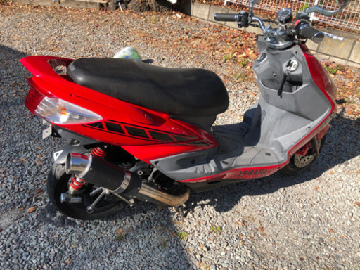 ヤマハ シグナス125cc SE44J 2012年 レッド ヤマハ シグナスX 2013年式