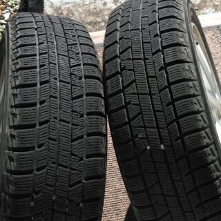 スタットレスタイヤホイル付き155、65、R14(ダイハツ純正ホイル)4本セツト