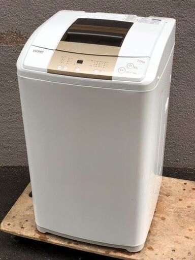 ⑱【6ヶ月保証付】17年製 美品 ハイアール 7kg 全自動洗濯機 JW-K70M【PayPay使えます】