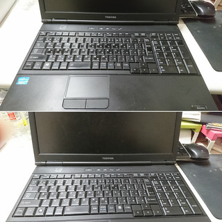 【ノートPC2台】東芝Satellite B552/H再生品1台...