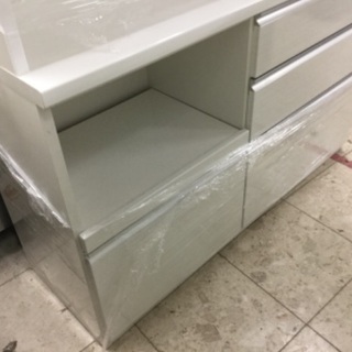 【超美品‼️】食器棚 白 ナフコ
