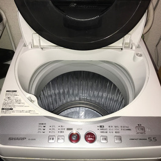 【ネット決済】［受け渡し者決定］シャープ洗濯機　