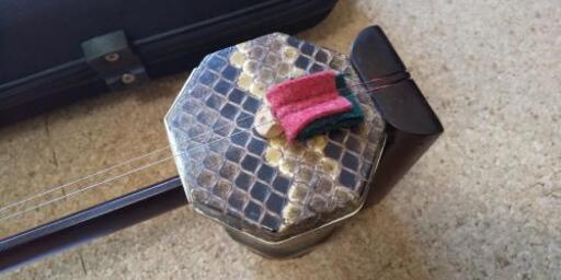 商談中」中古 二胡紫檀 コスモ楽器