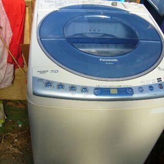 パナソニック７キロ全自動洗濯機２０１０年風乾燥高知市近辺配達込３...