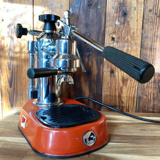 【さらに値下げしました！ビンテージ　エスプレッソマシンセット】La Pavoni ユーロピコラ、グラインダー、昇圧トランス さらに値下げしました！ビンテージ エスプレッソマシンセット