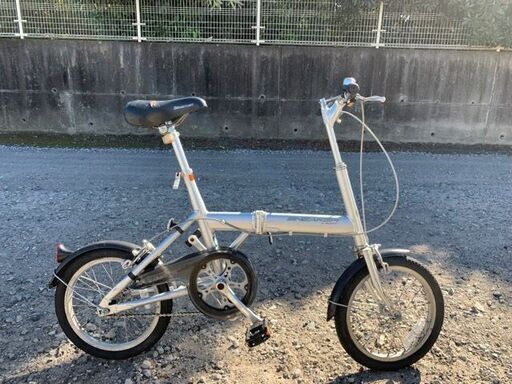 レア品　ブリヂストン スニーカーライト　アルミ　18インチ　折りたたみ自転車　中古美品