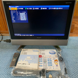値下げ！シャープ 24型液晶テレビ LC-26GH1 2007年製