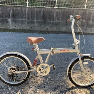 HONDAロゴ　折りたたみ自転車　中古