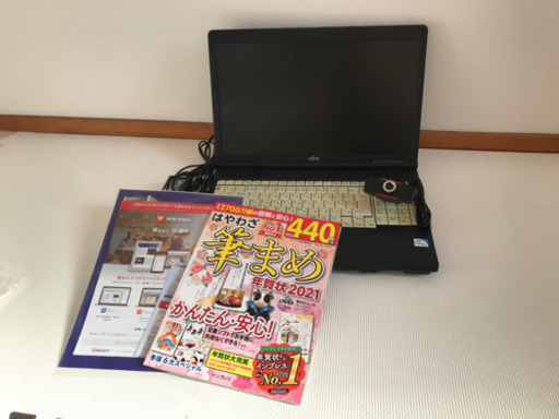 ノートパソコン　富士通　カメラ付き