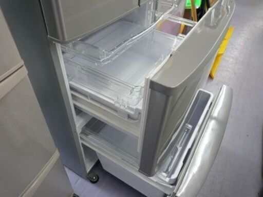 5ドア大型冷蔵庫 415L 2013年製 日立 自動製氷機能 HITACHI R-S42CM ...