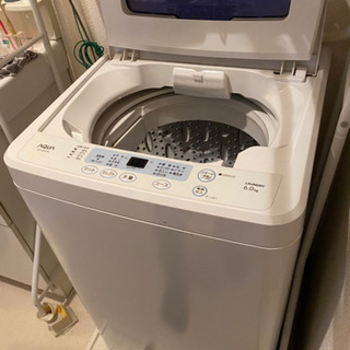 洗濯機　AQUA 6.0kg
