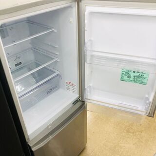 MITSUBISHI 三菱 2ドア冷蔵庫 MR-P15C-S 2017年製 146L 【トレファク上