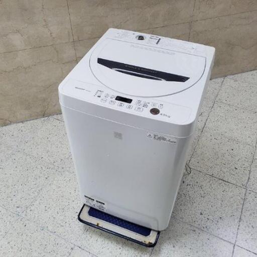 ■配送・設置可■2016年製 SHARP シャープ 4.5kg 全自動洗濯機 ES-G4E3