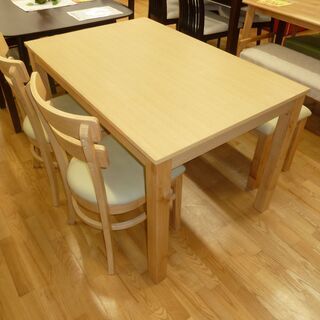 k69☆ダイニングテーブル4点セット☆ダイニングテーブル＋椅子2脚＋ベンチ
