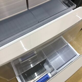 SHARP / シャープ 440L 冷蔵庫 2012年 SJ-XF44W 自動製氷機能付き