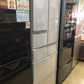 SHARP / シャープ 440L 冷蔵庫 2012年 SJ-XF44W 自動製氷機能付き