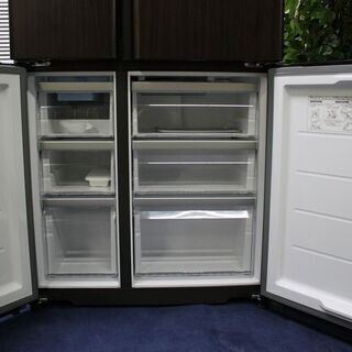 R2088) AQUA 中古 アクア 4ドア冷凍冷蔵庫 自動製氷 AQR-TZ51H(T) 512L