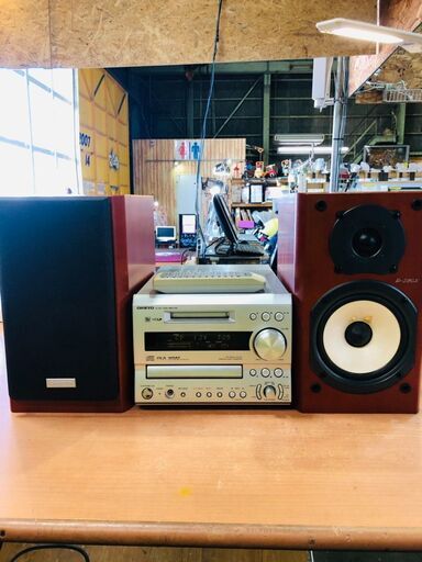 ONKYO オンキョー FR-9GX CD/MDコンポ 2005年製