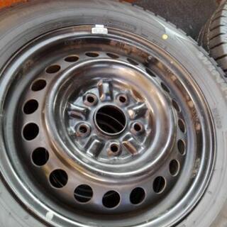 195/65R15 スタッドレス 鉄ホイール付き 4本 中古