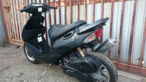 スズキ ZZ ジーツー ロンホイ カスタム 艶消し マットブラック
