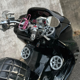 YAMAHA マジェスティ】ブラック×レッドカラー！！バチバチのフルカス