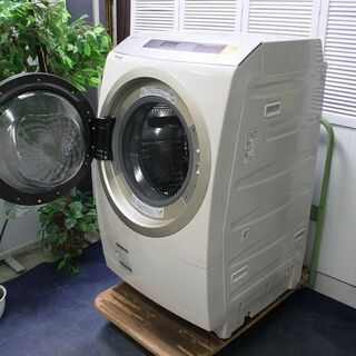 R2305) SHARP 中古 シャープ ドラム式洗濯乾燥機 マイクロ高圧シャワー 