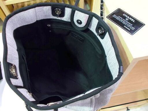 シャネル ドーヴィルMM チェーンショルダー グレー系 CHANEL トートバッグ/ショルダーバッグ 札幌市東区 新道東店 シャネル ドーヴィルMM チェーンショルダー グレー系 CHANEL トート