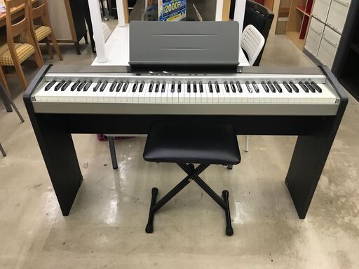 電子ピアノ　CASIO カシオ　2009年製　PX-120　イス付　糸島福岡唐津　1117-04