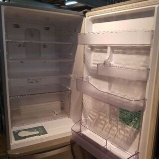 三菱/MITSUBISHI 370L 3ドアノンフロン冷凍冷蔵庫 MR-CU37J-S 370L