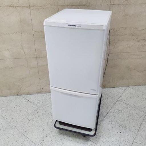 ■配送・設置可■2014年製 Panasonic パナソニック 138L ノンフロン冷凍冷蔵庫 NR-BW146C-W