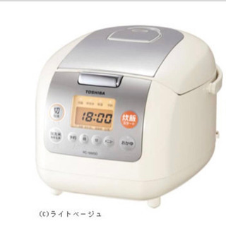 【炊飯器】TOSHIBA 東芝　新品　2011年製　RC-10MSD