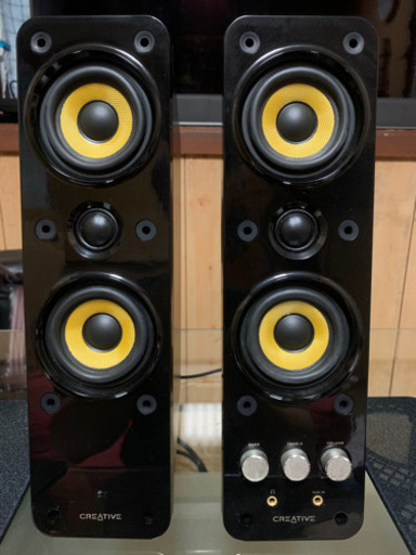 交渉中 Creative ステレオスピーカー Gigaworks T40 Series みたらし 中頭のオーディオ スピーカー の中古あげます 譲ります ジモティーで不用品の処分