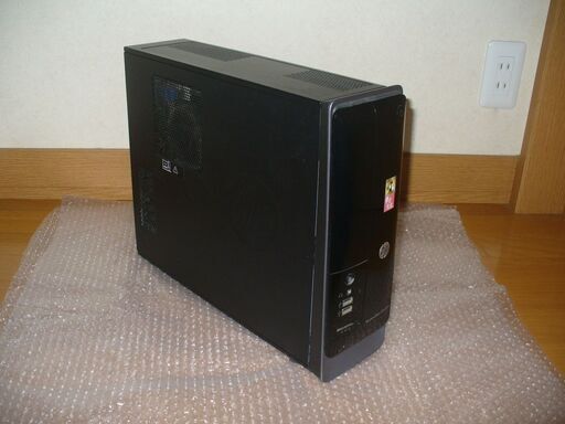 ⑫HP製 地デジチューナー内蔵 Athlon II X4 Quad-Core 645搭載 Windows 10 Pro / Office 2016 Professional インストール済（ライセンス認証済） 小型デスクトップPC、キーボード、マウスセット⑫