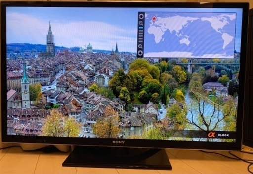 SONY 液晶テレビ BRAVIA KDL-46HX850 46型 / 3DメガネTDG-BR7502個