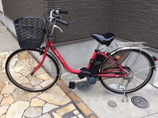 完全整備品Panasonic　電動自転車　ビビDX　26インチ　電動自転車　電動アシスト自転車　1117r2