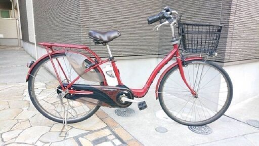唯一特価Panasonic　パナソニック　電動自転車　5Ah 電動アシスト自転車　中古　26インチ 1117ｒ6