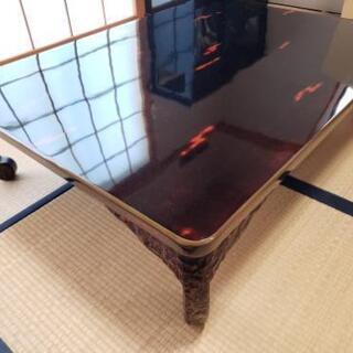 机　卓　漆塗り