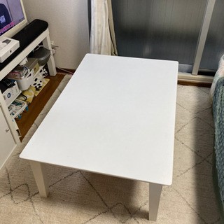 【ネット決済】ニトリ　こたつテーブル　ホワイト